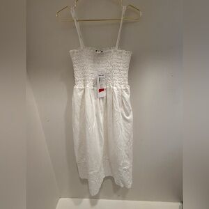 Splendid Ivory Smocked Dress